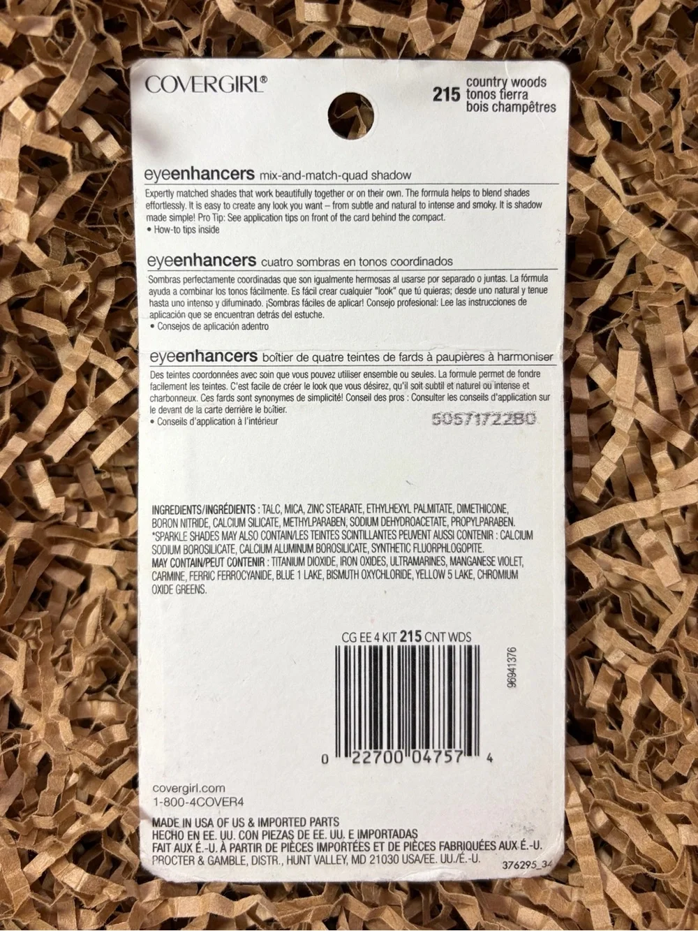 CoverGirl  Eye Enhancers 4-Kit Eyeshadow in 215 Country Woods